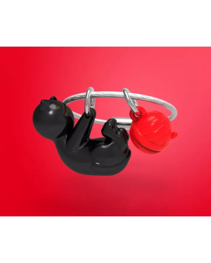 Porte clés Chat Noir