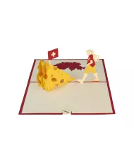 Carte "3D" fromage suisse