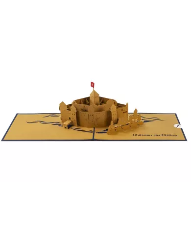 Carte "3D" Château de Chillon