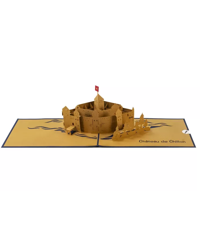 Carte "3D" Château de Chillon