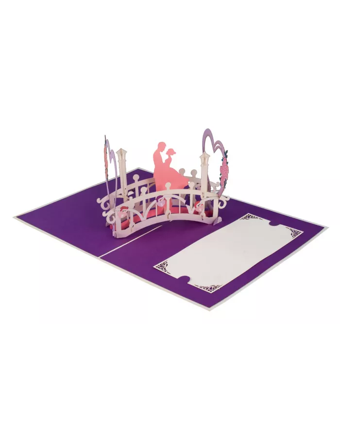 Carte "3D" Pont d'amour