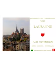 Calendrier de table  "Lavaux" 2026