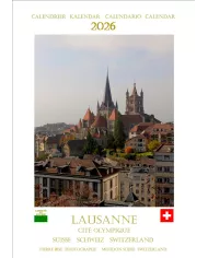 Calendrier A4  "Lausanne" 2026