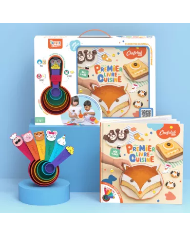 Coffret - Mon premier livre de cuisine