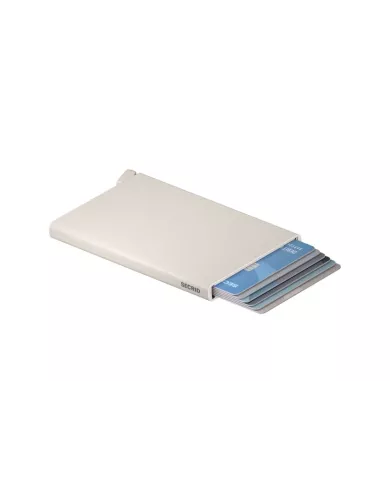 Secrid - Porte-cartes de crédit en aluminium Powder White