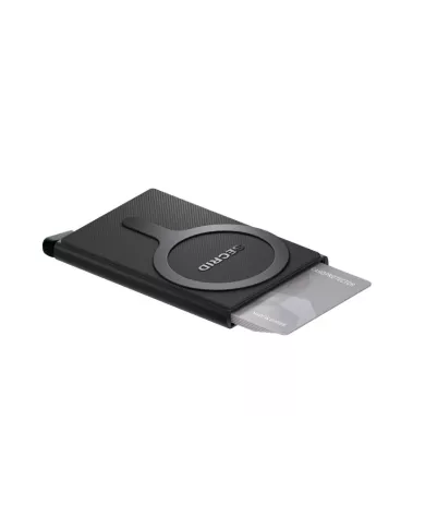 Secrid - Porte-cartes de crédit en aluminium Magsafe Black