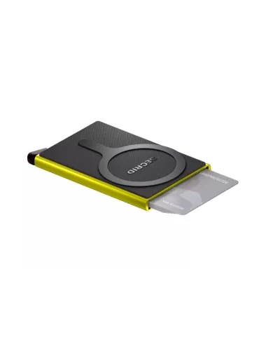 Secrid - Porte-cartes de crédit en aluminium Magsafe Lime