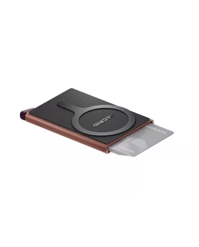 Secrid - Porte-cartes de crédit en aluminium Magsafe Rose