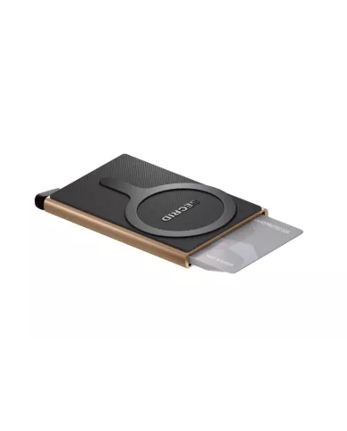 Secrid - Porte-cartes de crédit en aluminium Magsafe Sand