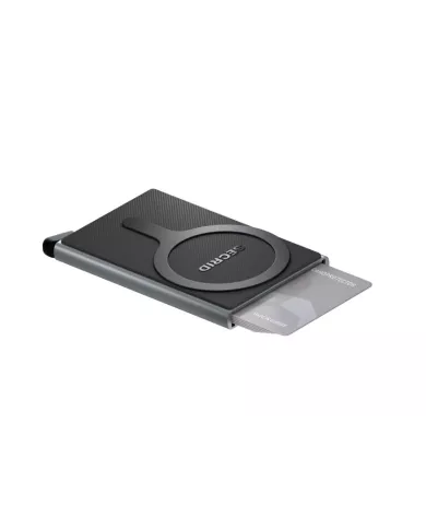 Secrid - Porte-cartes de crédit en aluminium Magsafe Titanium