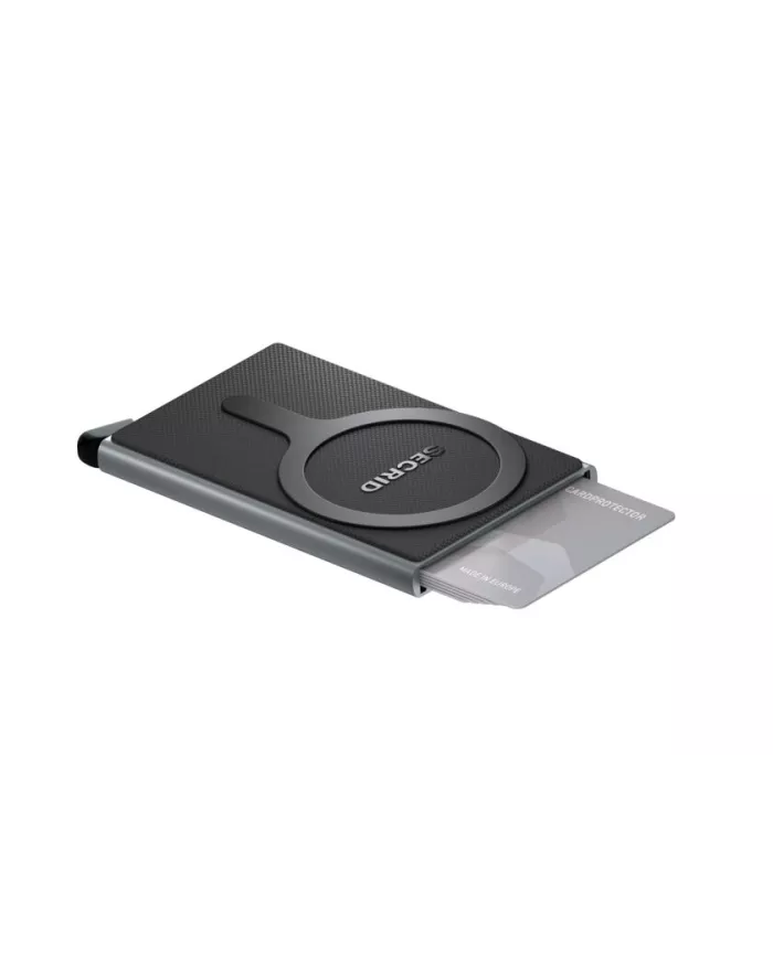 Secrid - Porte-cartes de crédit en aluminium Magsafe Titanium