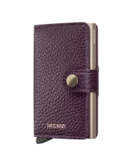 Secrid Porte-cartes de crédit en cuir Optical Grey-Yellow