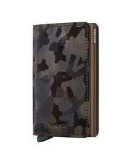 Secrid - Porte-cartes de crédit en cuir Slim Original Navy-Navy