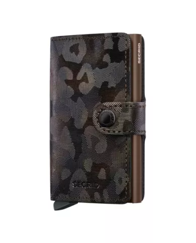 Secrid - Porte-cartes de crédit en cuir Jungle Brown