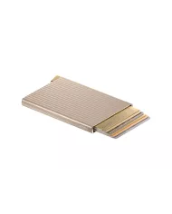 Secrid - Porte-cartes de crédit Fluted Premium+ Orange