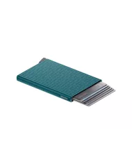 Secrid - Porte-cartes de crédit Fluted Premium+ Teal