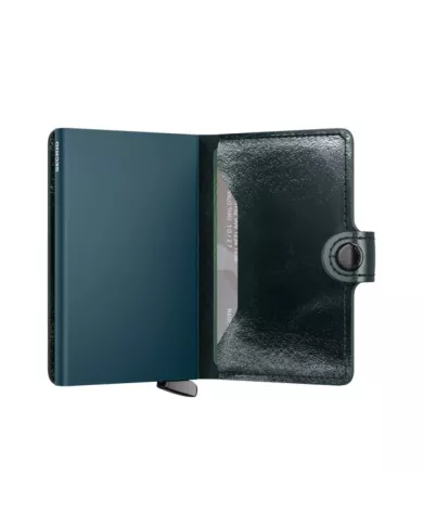 Secrid - Porte-cartes de crédit en cuir Naplak Premium+ Bottle Green
