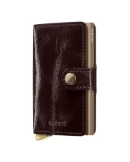Secrid - Porte-cartes de crédit en cuir Naplak Premium+ Red