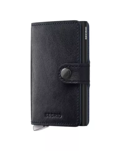 Secrid - Porte-cartes de crédit en cuir Basco Premium+ Ink