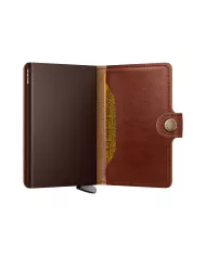 Secrid - Porte-cartes de crédit en cuir Basco Premium+ Whiskey