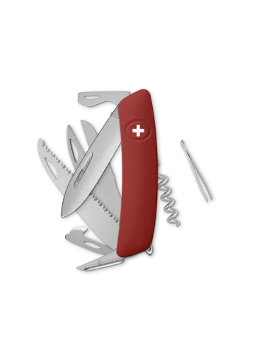 Couteau Suisse D09R - Rouge