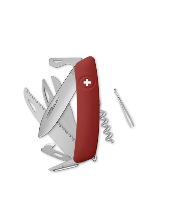 Couteau Suisse D09R - Rouge