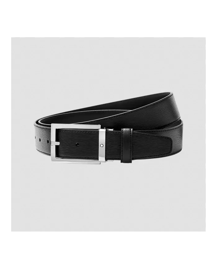 Ceinture Rectangulaire 35 mm en Cuir