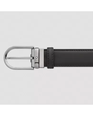 Ceinture Horseshoe 35 mm en Cuir