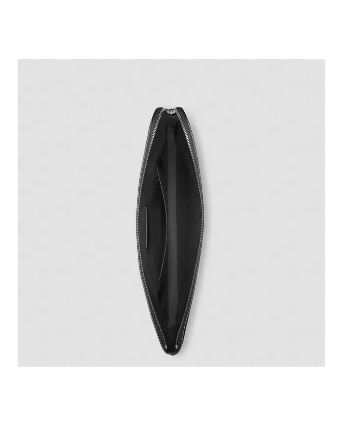 Pochette d'Ordinateur Portable en Cuir Sartorial