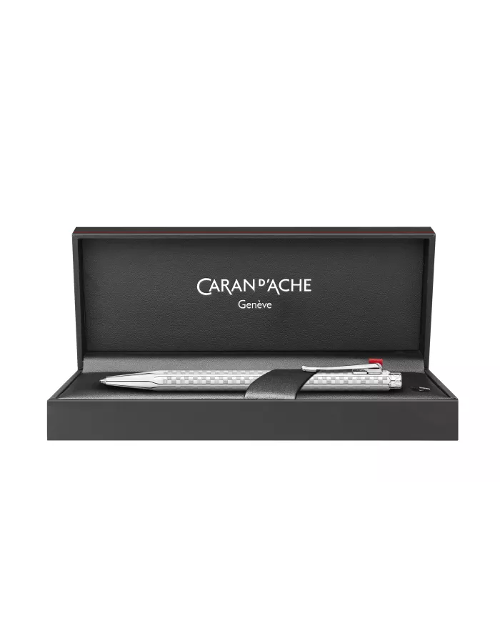 Stylo-bille Ecridor Damier platine