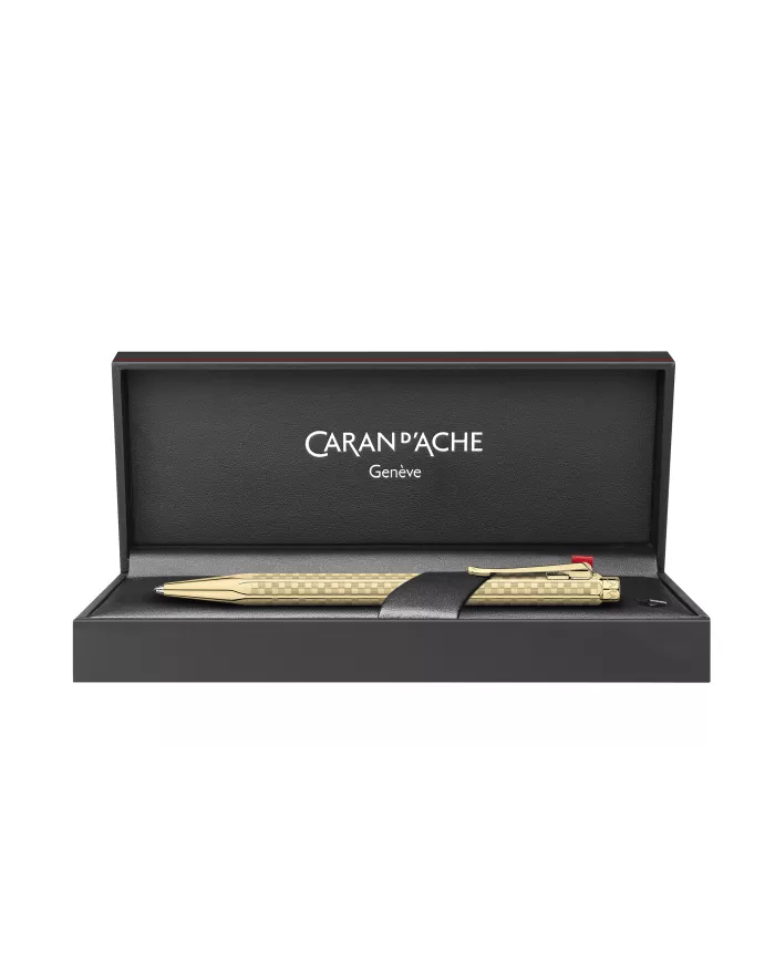 Stylo-bille Ecridor Damier doré