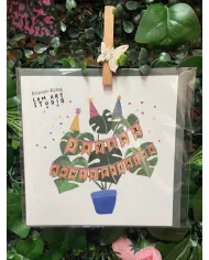 Carte Carrée - Joyeux Anniversaire