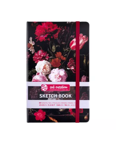 Carnet de croquis Talens Art Creation Fleurs