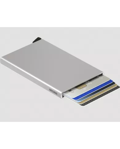 Secrid - Porte-cartes de crédit en aluminium Silver