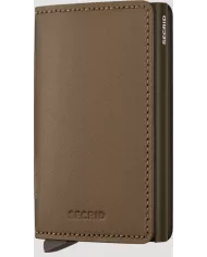 Secrid - Porte-cartes de crédit en cuir Slim crisple Black