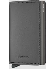 Secrid - Porte-cartes de crédit en cuir Matte Satin Bronze