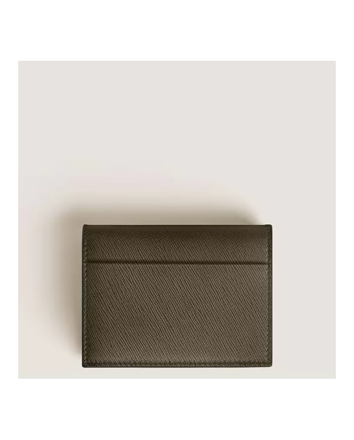 Portefeuille Continental Nano en Cuir Sartorial