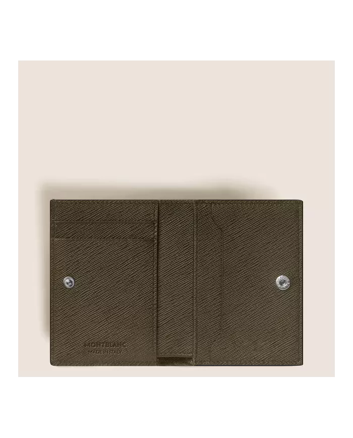 Portefeuille Continental Nano en Cuir Sartorial