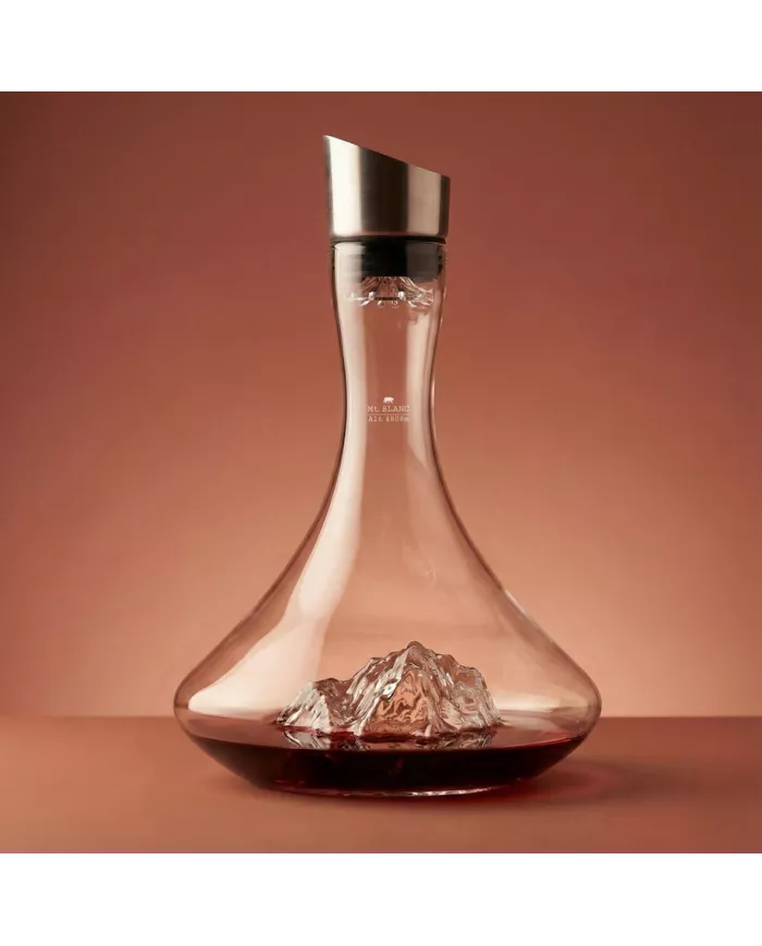 Carafe à décanter Mont Blanc TOPOGRAPHIC