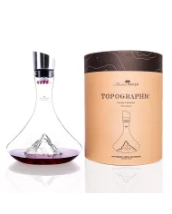 Carafe à vin Aiguille du Midi TOPOGRAPHIC