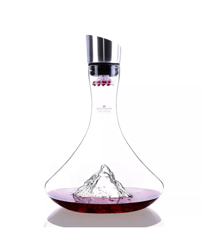 Carafe à vin Mont Matterhorn TOPOGRAPHIC