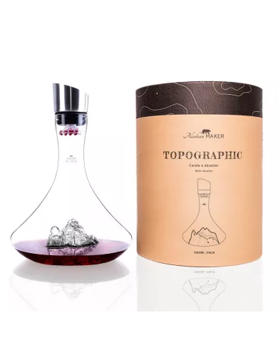Carafe à vin Tofane TOPOGRAPHIC
