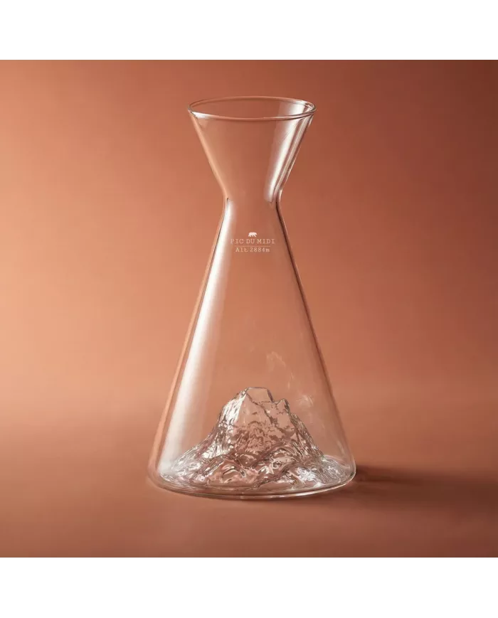 Carafe à eau Pic du Midi d'Ossau TOPOGRAPHIC