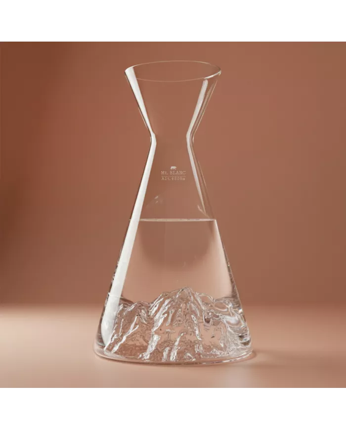 Carafe à eau Mont Blanc TOPOGRAPHIC