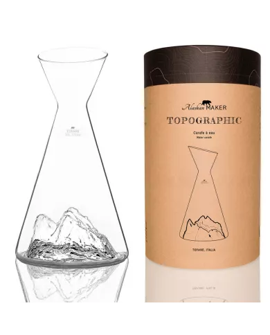 Carafe à eau Tofane TOPOGRAPHIC