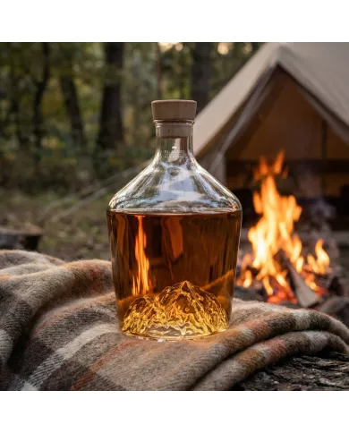 Carafe à spiritueux Mont Blanc TOPOGRAPHIC