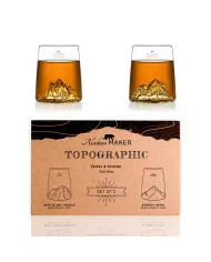 Coffret de 4 shooters TOPOGRAPHIC