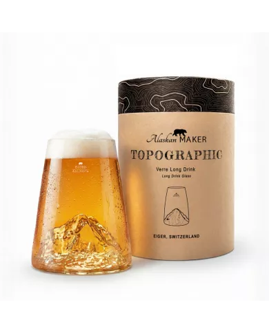 Verre design Eiger TOPOGRAPHIC
