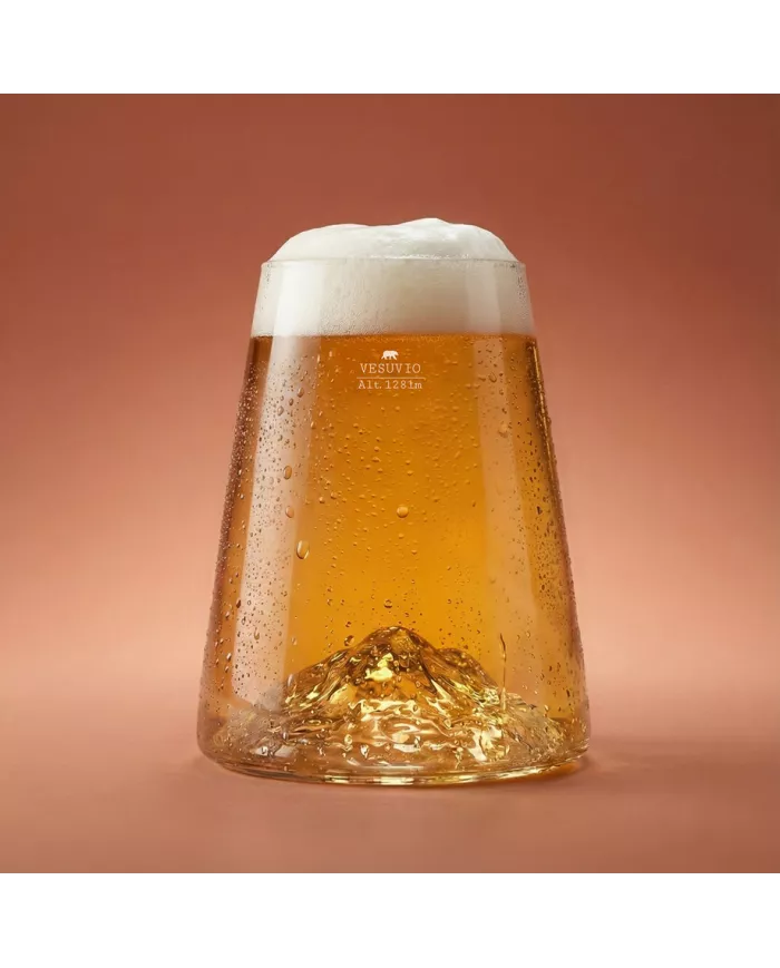 Verre design Vesuve TOPOGRAPHIC