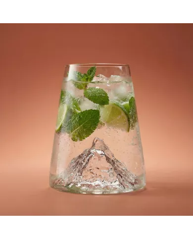 Verre design Mont Matterhorn TOPOGRAPHIC